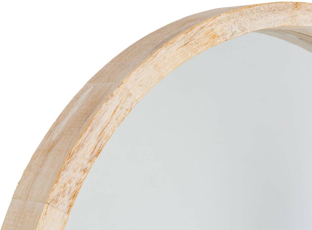 Atmosphera - Miroir en Bois D50 cm