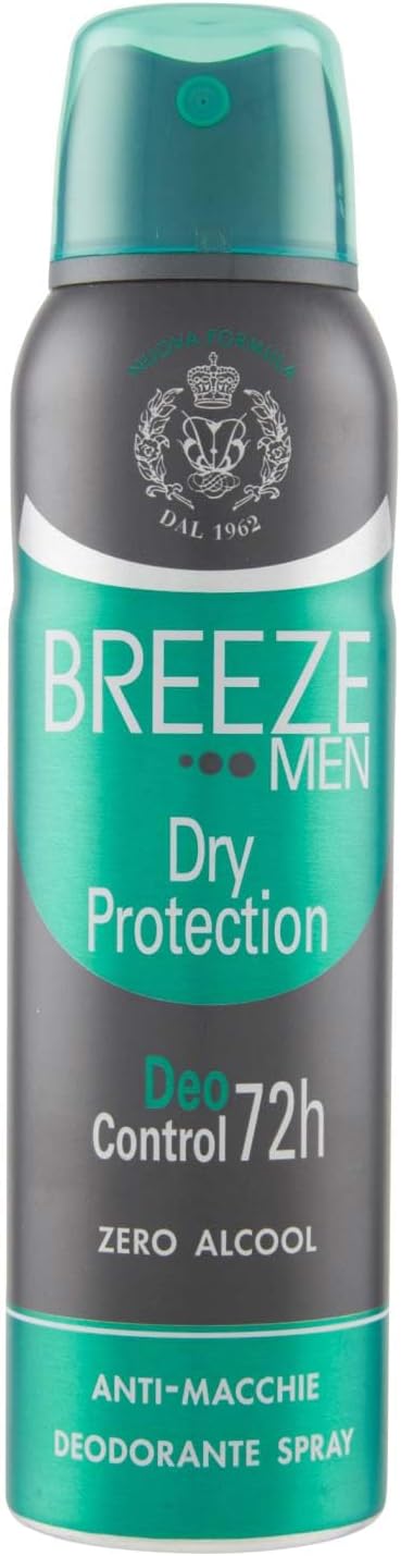 BREEZE | Déodorant Spray Dry Protection, Breeze Men, 1 x 150 ml