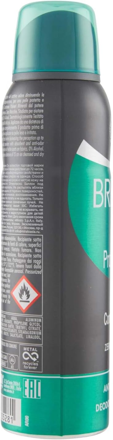 BREEZE | Déodorant Spray Dry Protection, Breeze Men, 1 x 150 ml