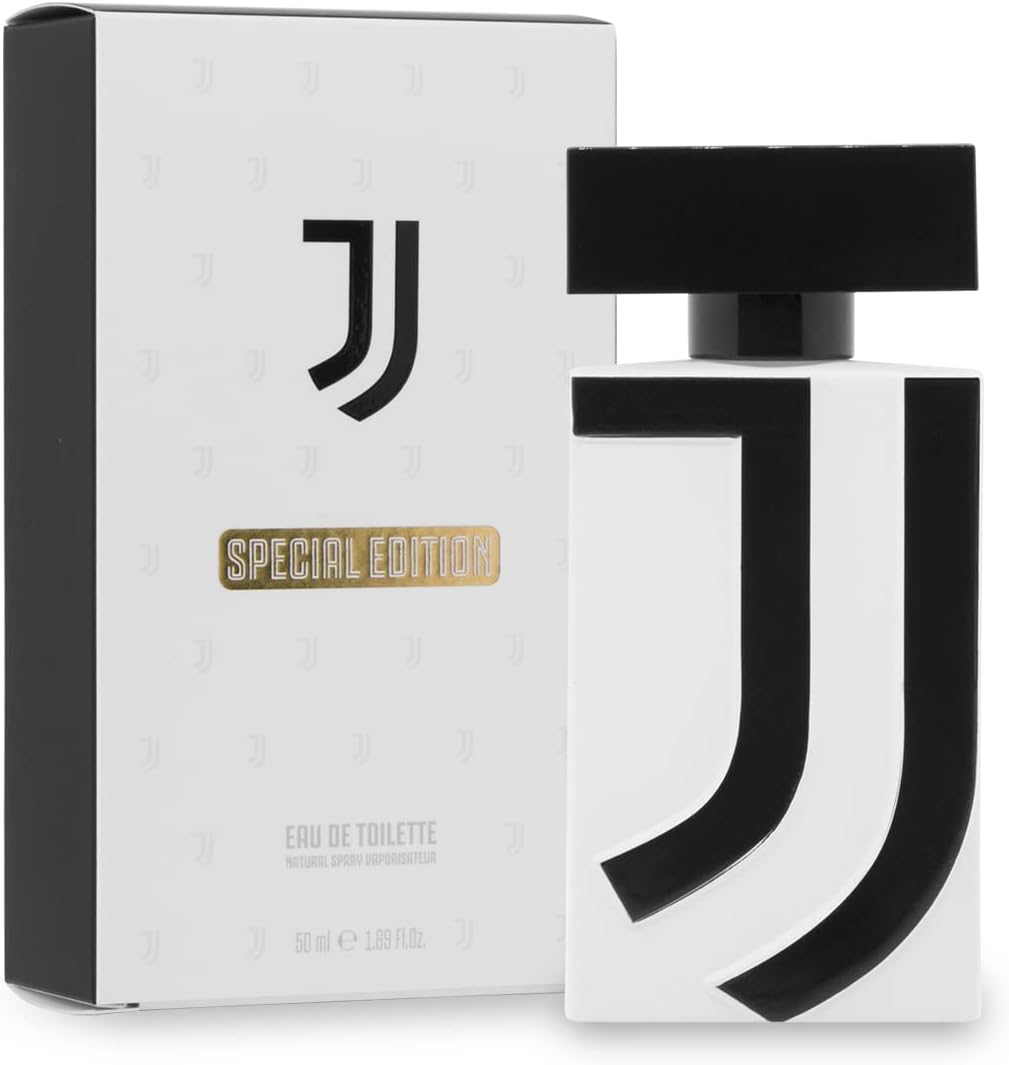 Juventus Special Edition Men's Fragrance with Oriental and Aquatic Notes Eau de Toilette Made in Italy 50 ml
