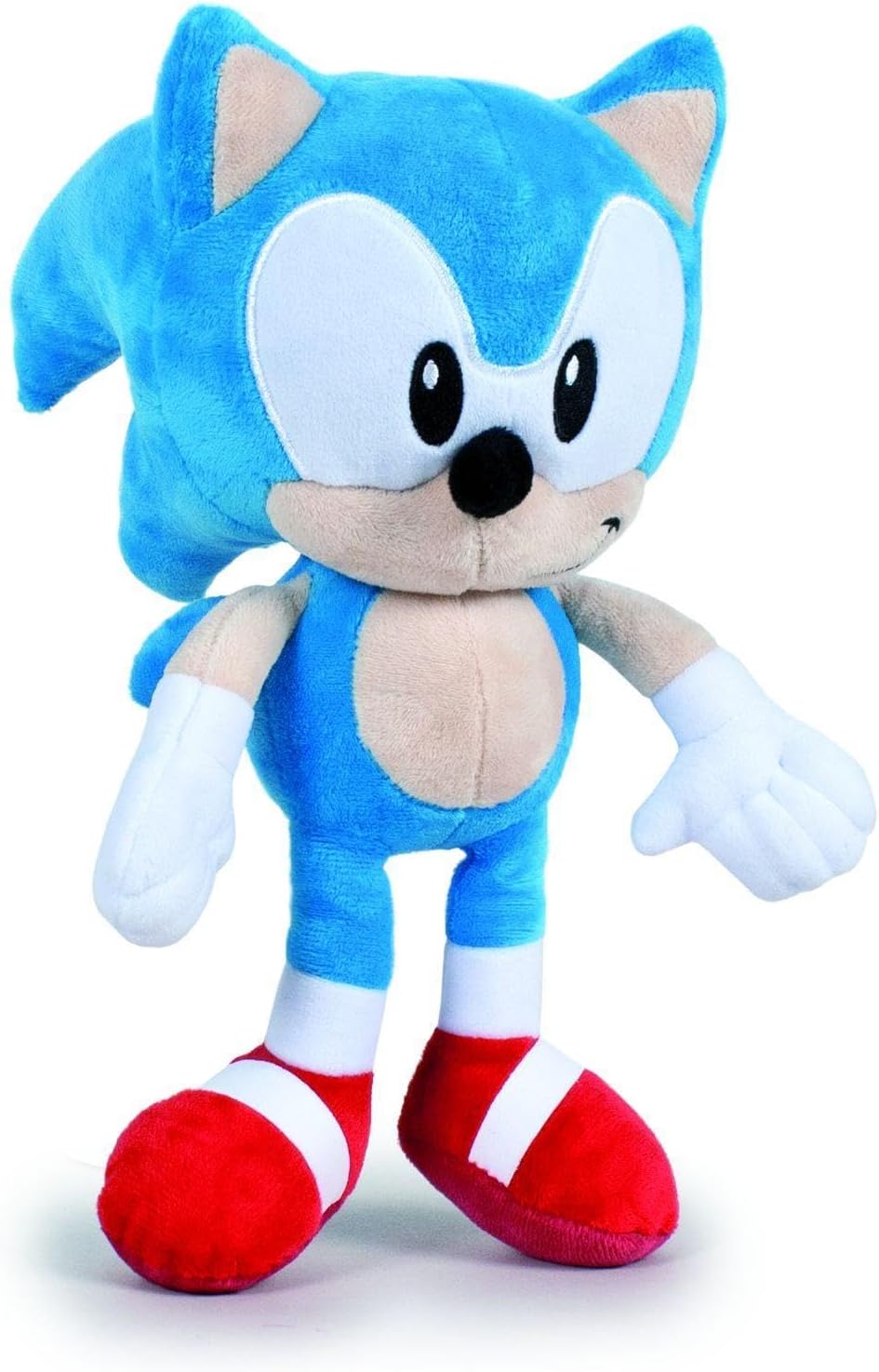 Sonic The Hedgehog - SEGA- Plush Sonic - Measures 30 cm - Color Blue