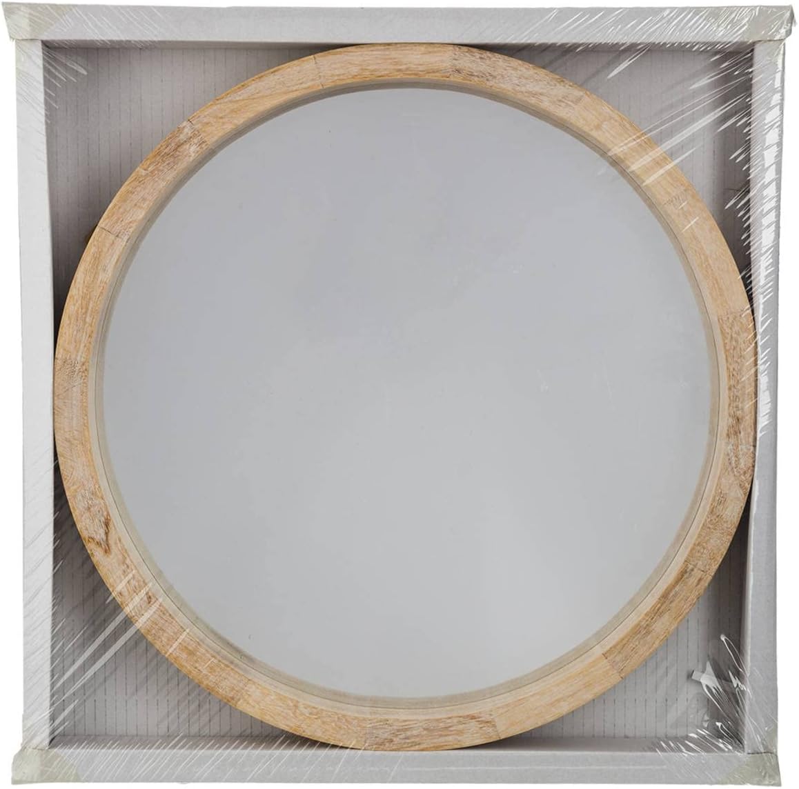 Atmosphera - Miroir en Bois D50 cm