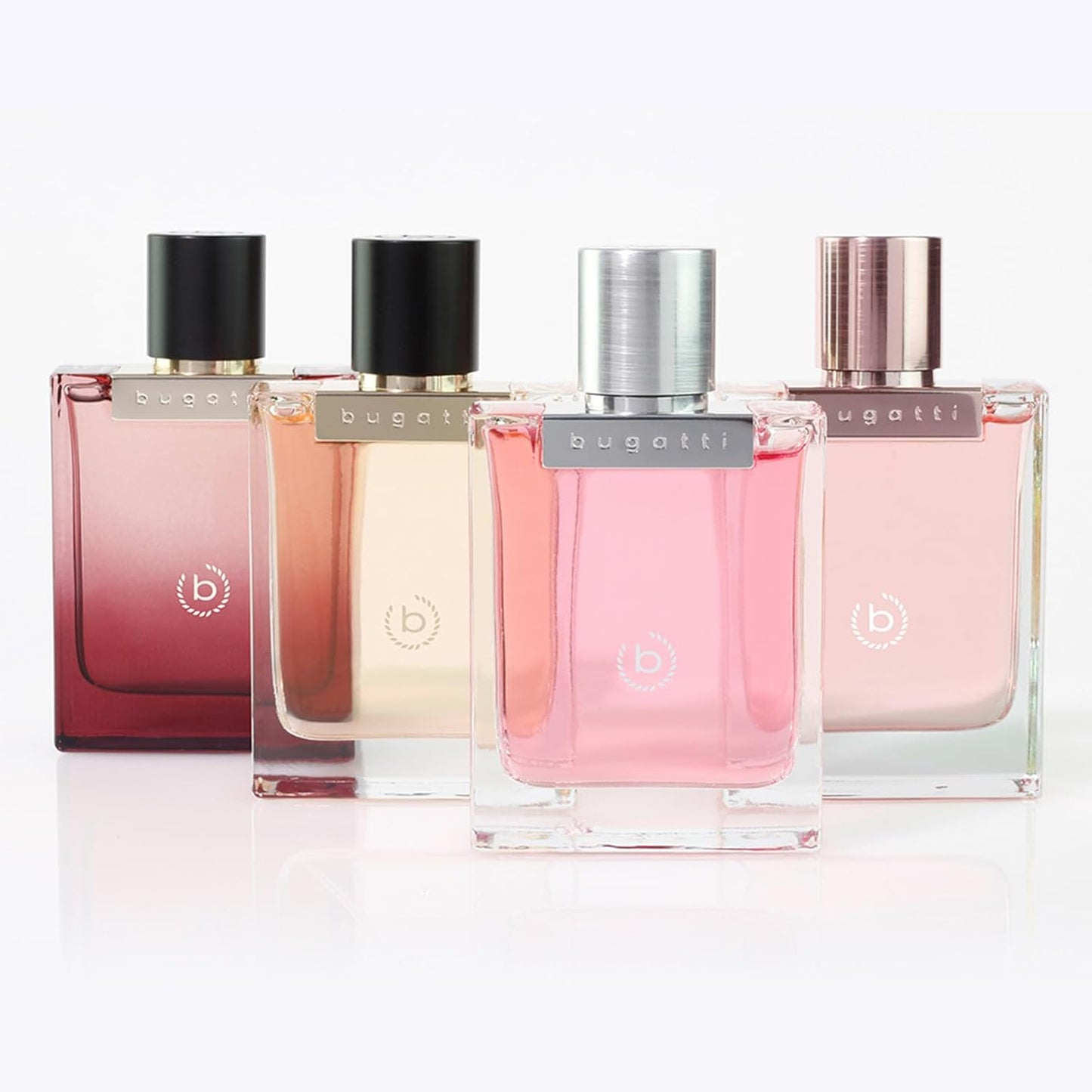 bugatti Parfum pour femme Bella Donna Rose EDP 60 ml I Parfum floral fruité pour femme pour tous les âges et toutes les occasions I Combinaison élégante de citron, framboise, pétales de rose et musc I