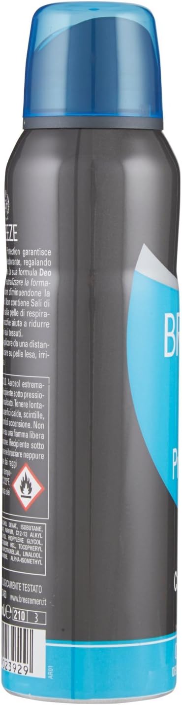 BREEZE | Déodorant Spray Dry Protection, Breeze Men, 1 x 150 ml