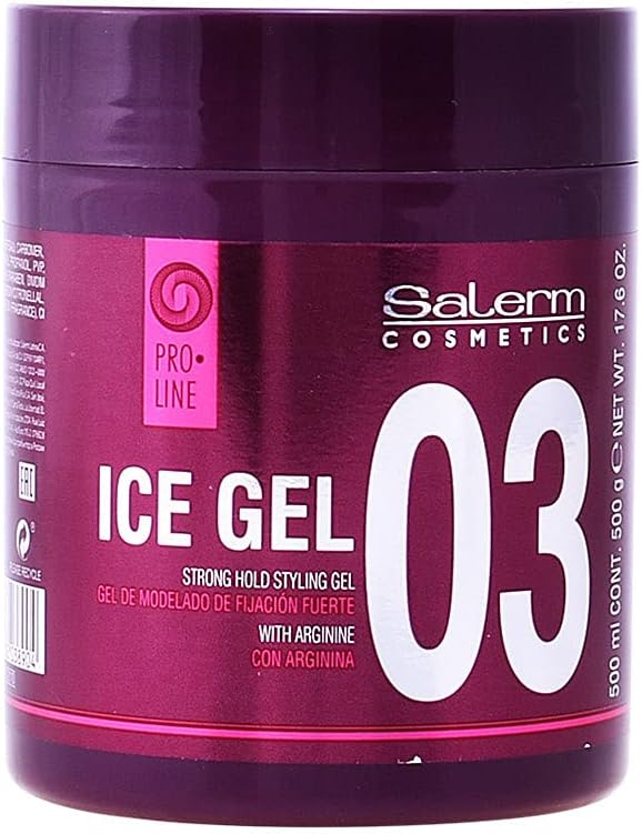 Salerm Ice Gel Strong Hold Styling Fixing Gel