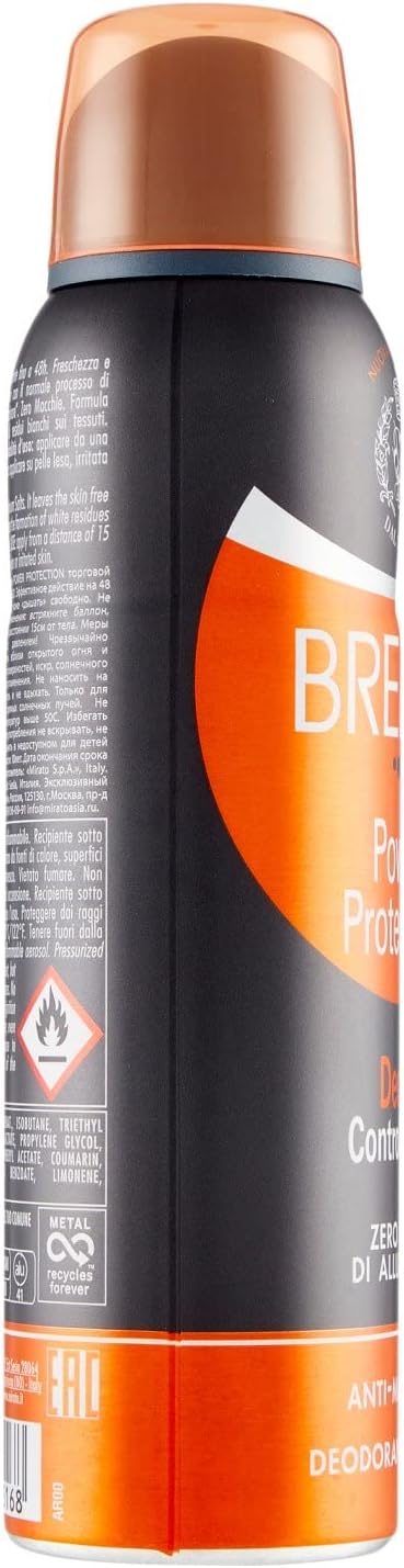 BREEZE | Déodorant Spray Dry Protection, Breeze Men, 1 x 150 ml