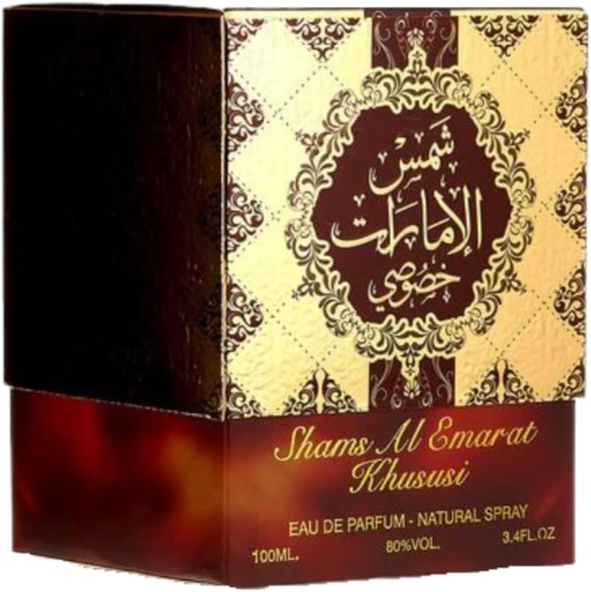 100ml Shams Al Emarat Emirate Khususi Men Women Spray EDP Perfum