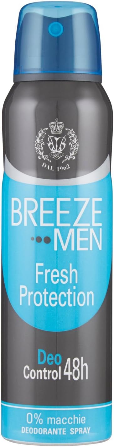 BREEZE | Déodorant Spray Dry Protection, Breeze Men, 1 x 150 ml