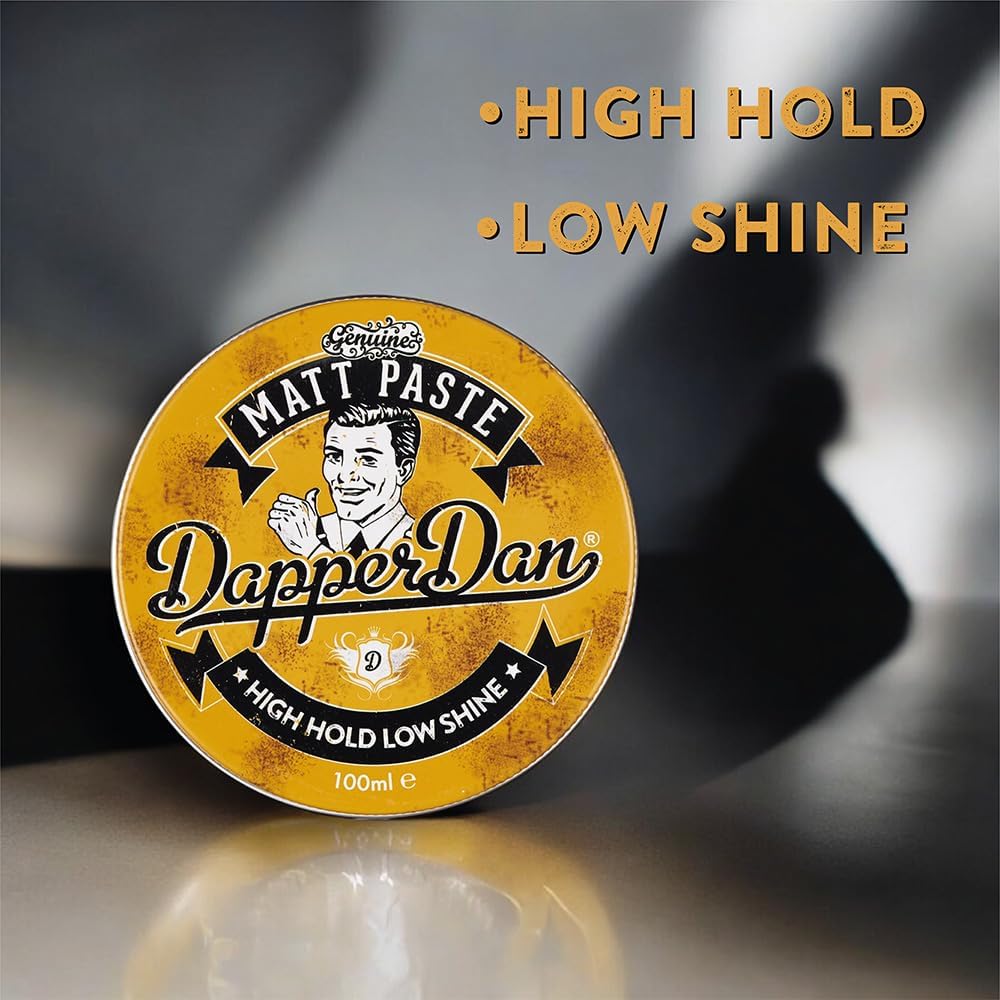 Dapper Dan Matt Paste, Versatile Strong Flexible Hold Hair Styling Product, 1 x 100 ml