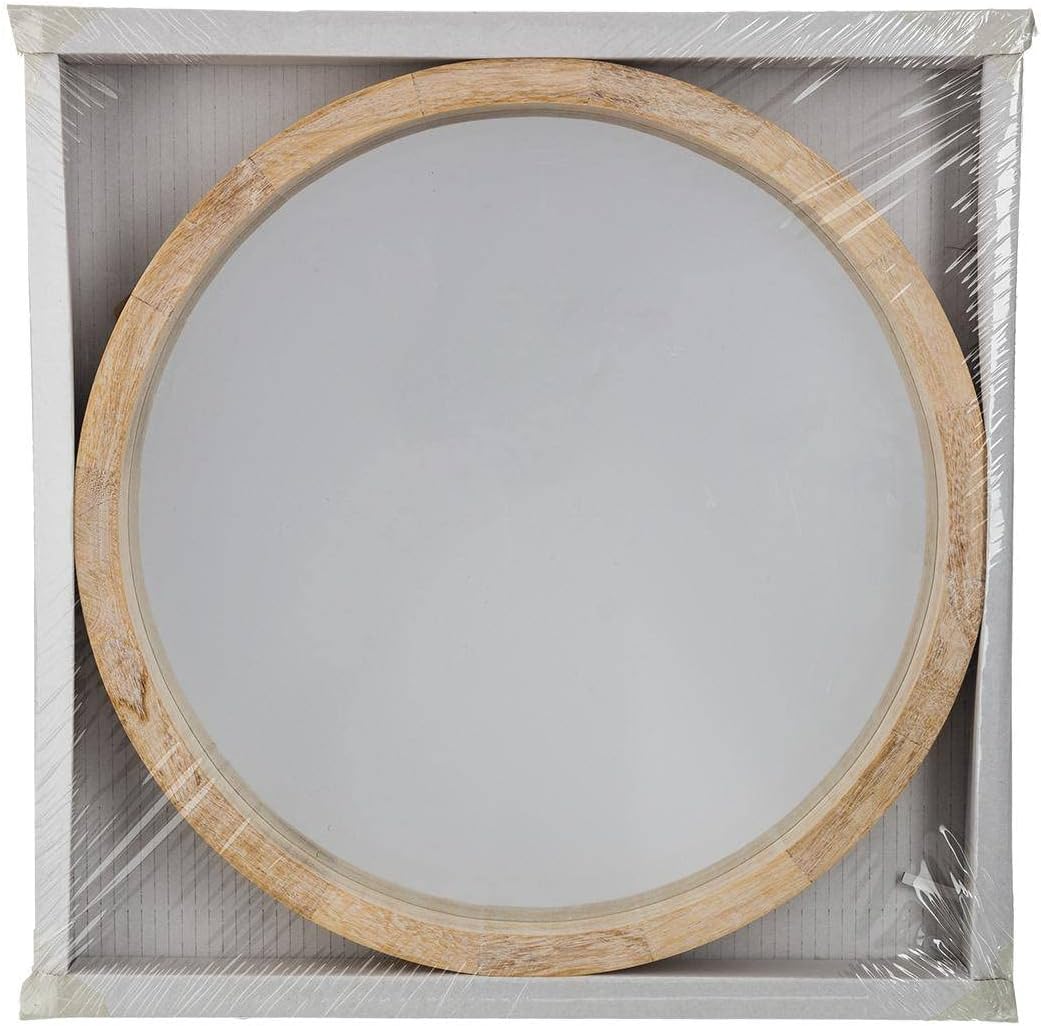 Atmosphera - Miroir en Bois D50 cm