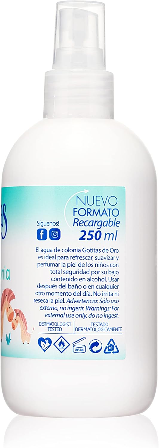 Parfum pour enfant Instituto Español Gotitas de Oro EDC (250 ml)