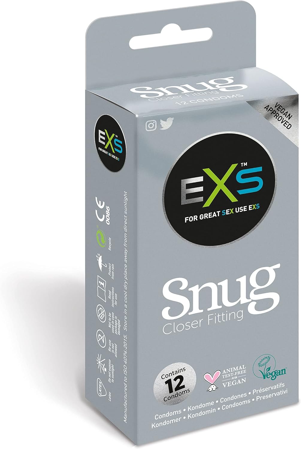 EXS Préservatifs pour préservatifs 0,59 kg