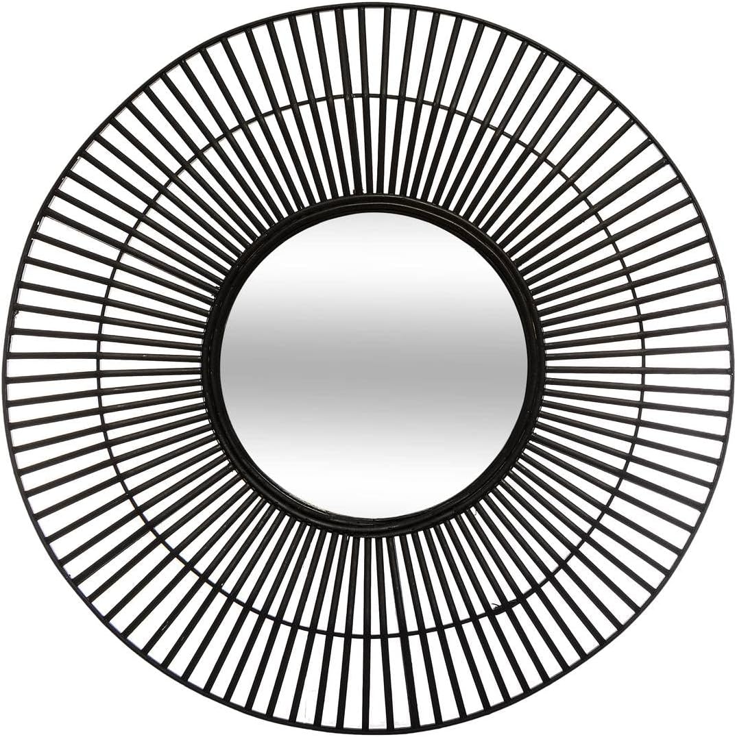 Atmosphera – Black Bamboo Mirror D77 cm