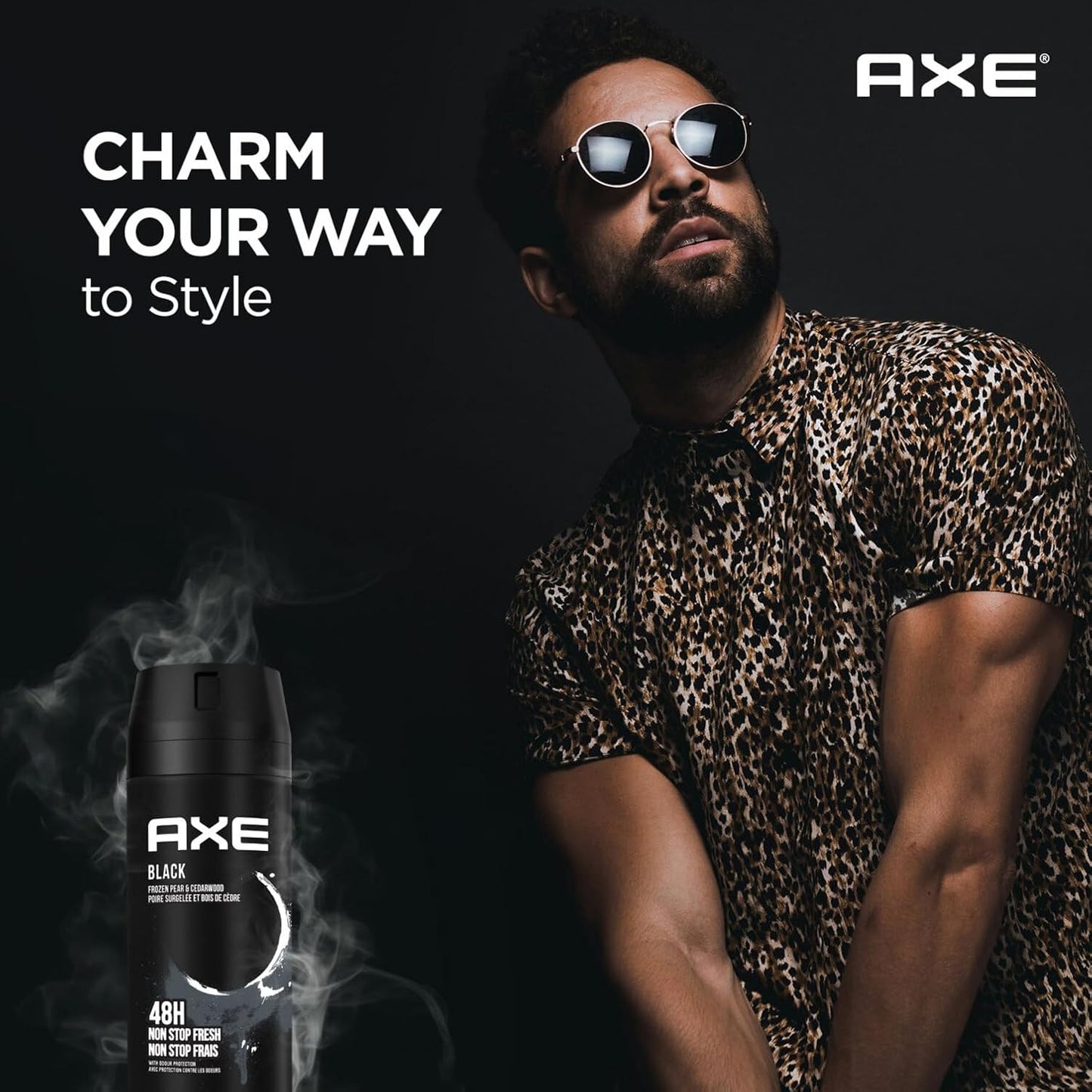 Déodorant vapeur BLACK 150 ml
