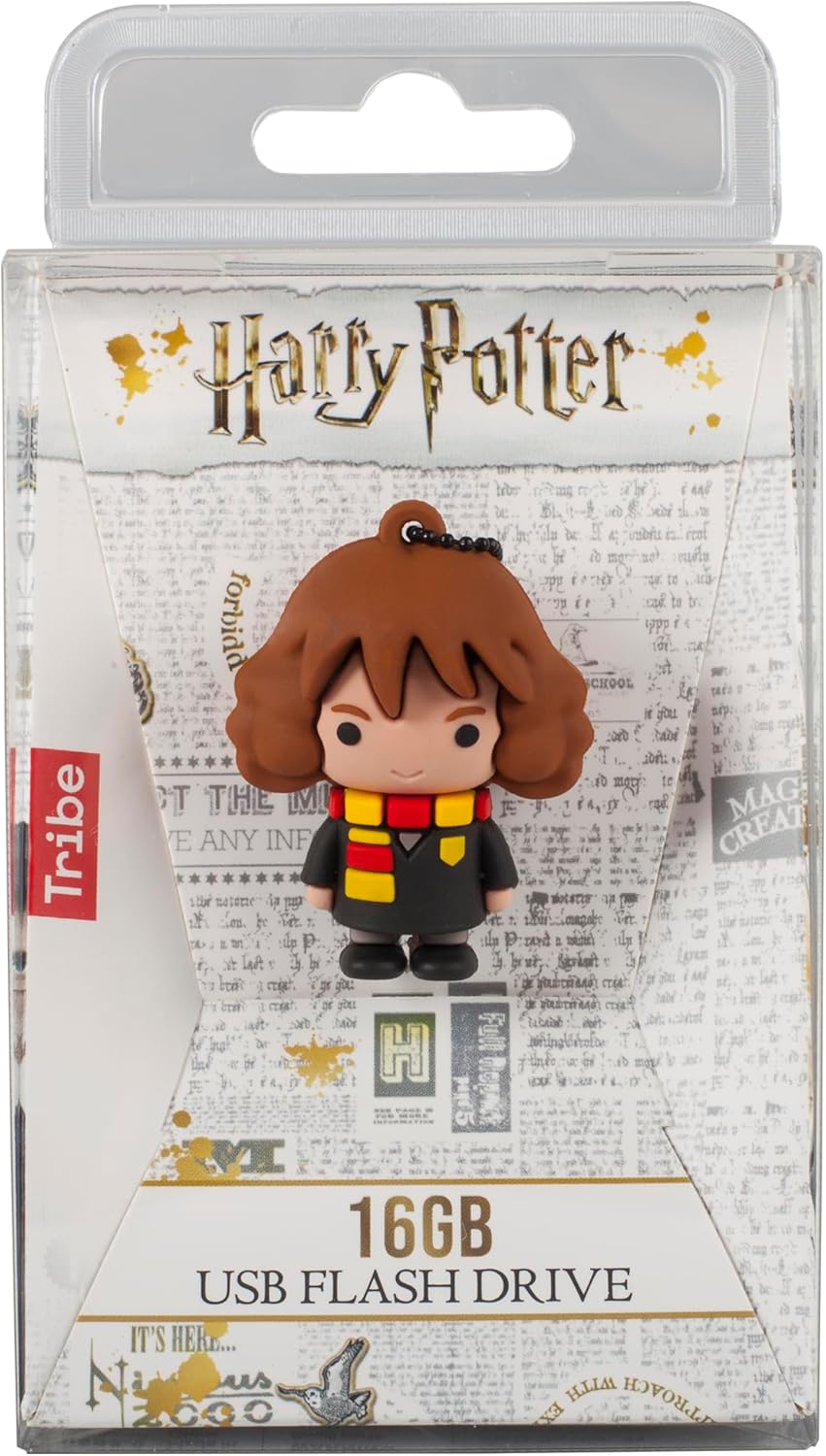Tribe - Clé USB 32 Go Harry Potter - Mémoire Flash Drive 2.0, Personnage Saga Harry Potter, Clé USB Compatible avec Windows, Linux et Mac