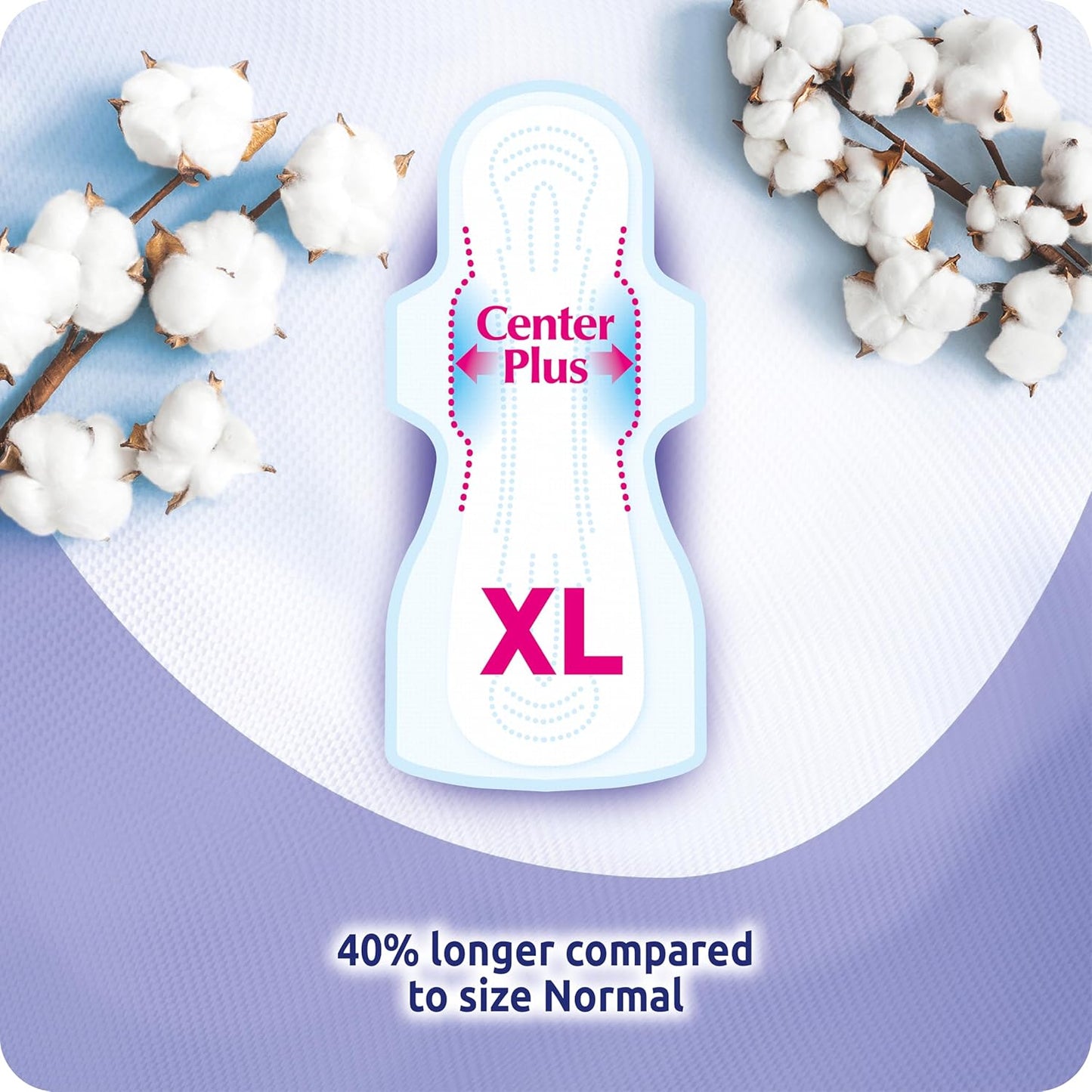 EveryDay Sensitive Super, Filtrant avec Coton, Serviettes Hygiéniques Longues avec Ailettes, Flux Abondant, 18 Unité