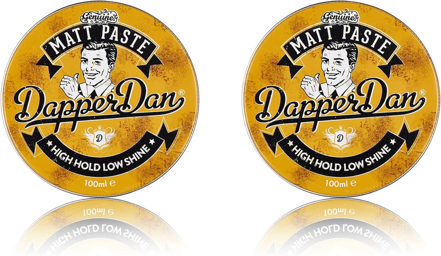 Dapper Dan Matt Paste, Versatile Strong Flexible Hold Hair Styling Product, 1 x 100 ml