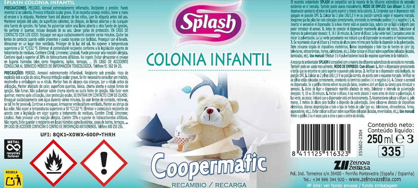 Coopermatic Splash Colonia 250