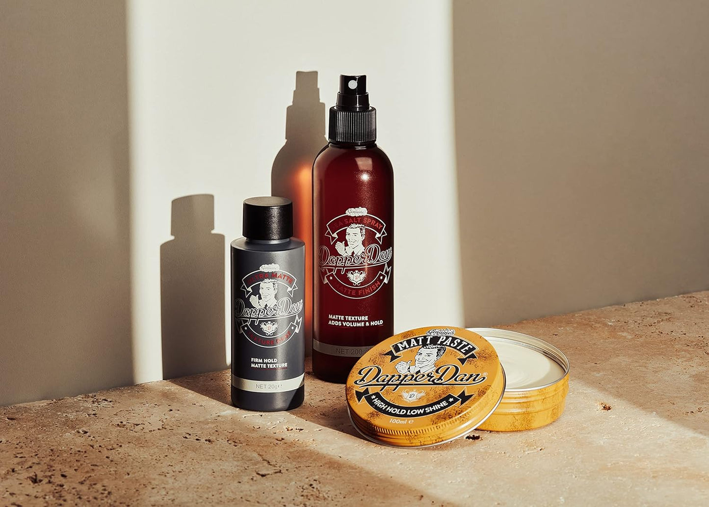 Dapper Dan Matt Paste, Versatile Strong Flexible Hold Hair Styling Product, 1 x 100 ml