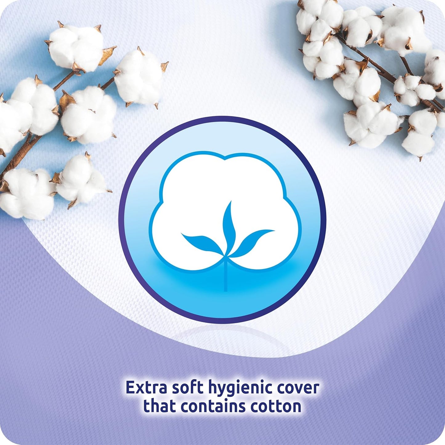 EveryDay Sensitive Super, Filtrant avec Coton, Serviettes Hygiéniques Longues avec Ailettes, Flux Abondant, 18 Unité