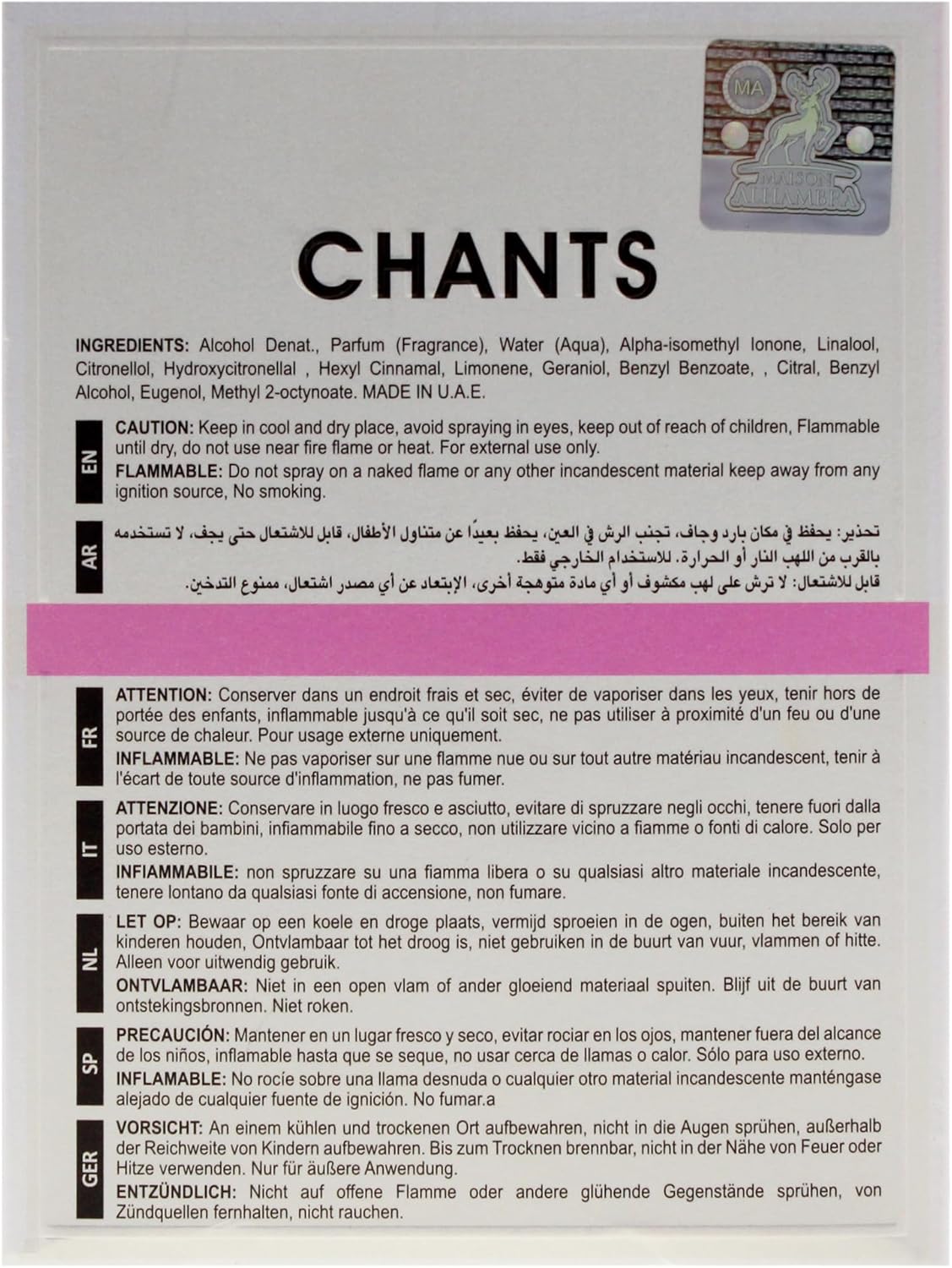 CHANTS