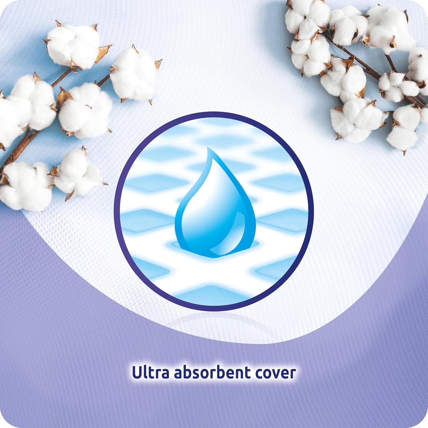 EveryDay Sensitive Super, Filtrant avec Coton, Serviettes Hygiéniques Longues avec Ailettes, Flux Abondant, 18 Unité
