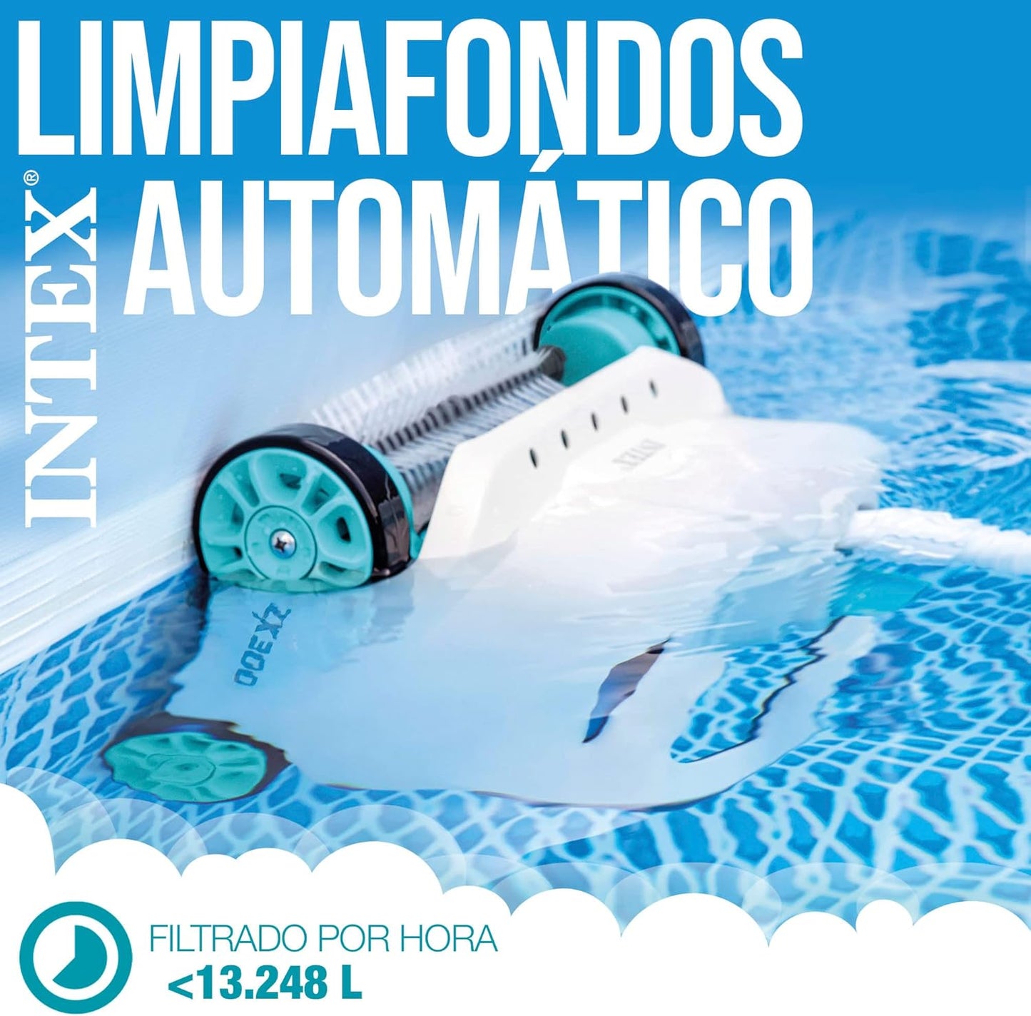Intex filtre à sable sx1500 4m3/h pour piscine jusqu'à 24m3