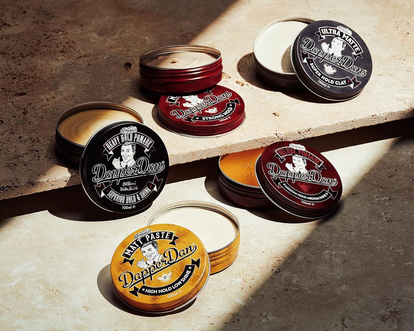 Dapper Dan Matt Paste, Versatile Strong Flexible Hold Hair Styling Product, 1 x 100 ml