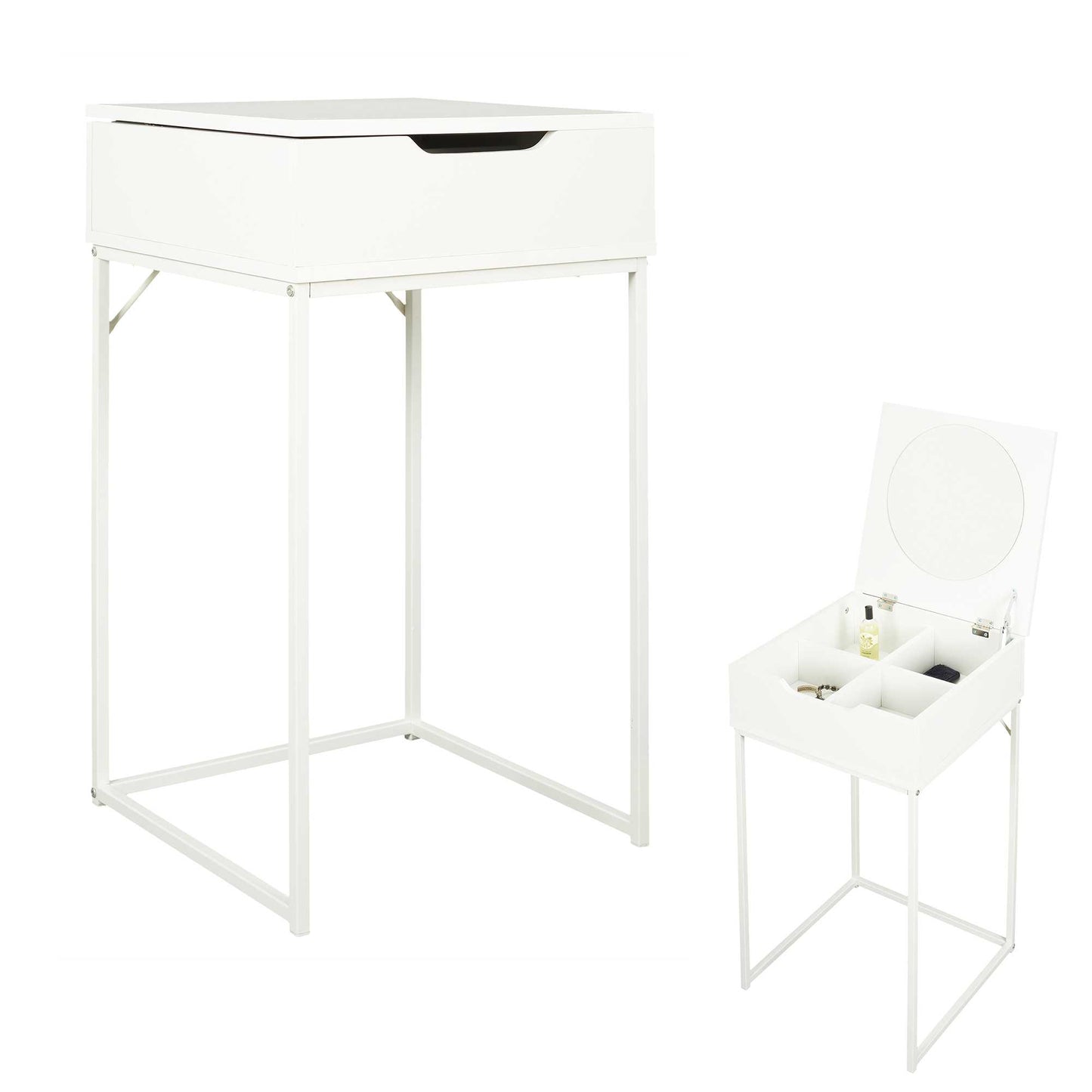 Coiffeuse Abbott Blanc