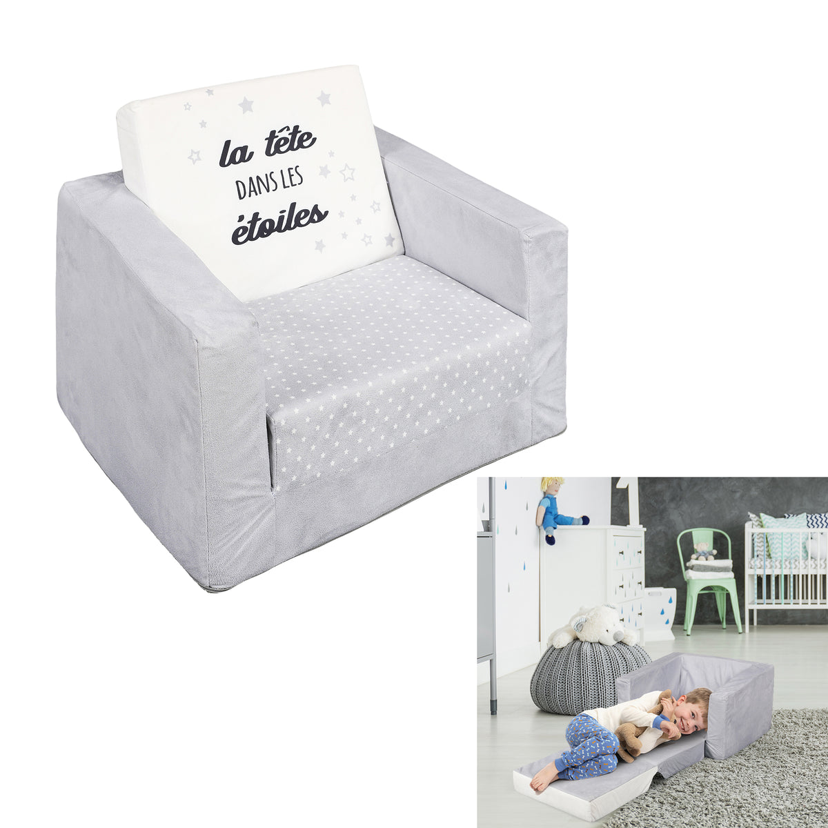 Fauteuil Convertible La Tete Dans Les Etoiles