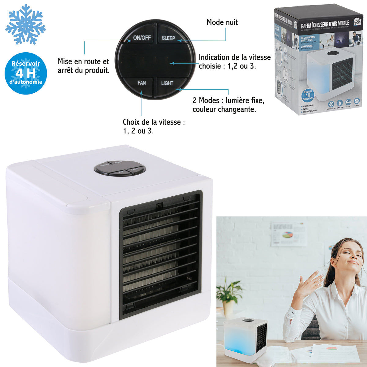 Rafraichisseur D Air Usb