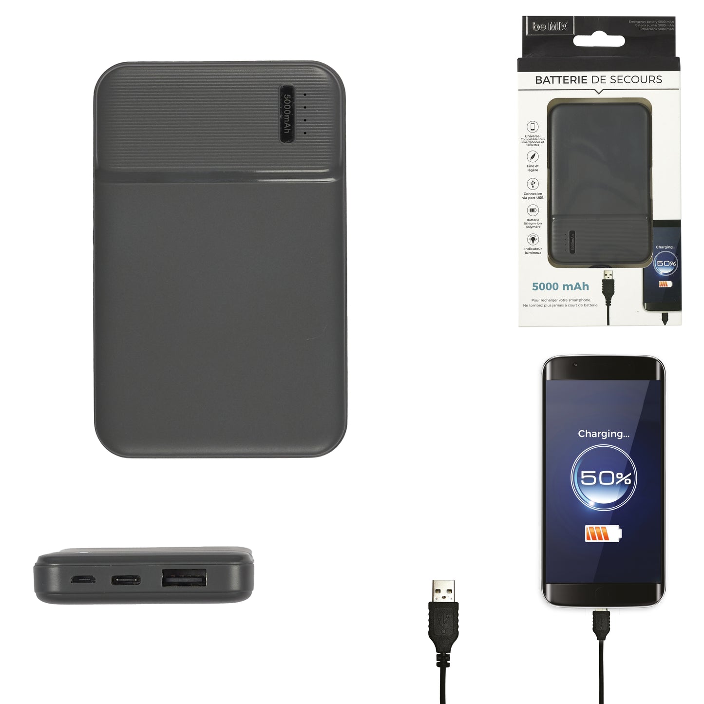 Batterie De Secours 5000 Mah