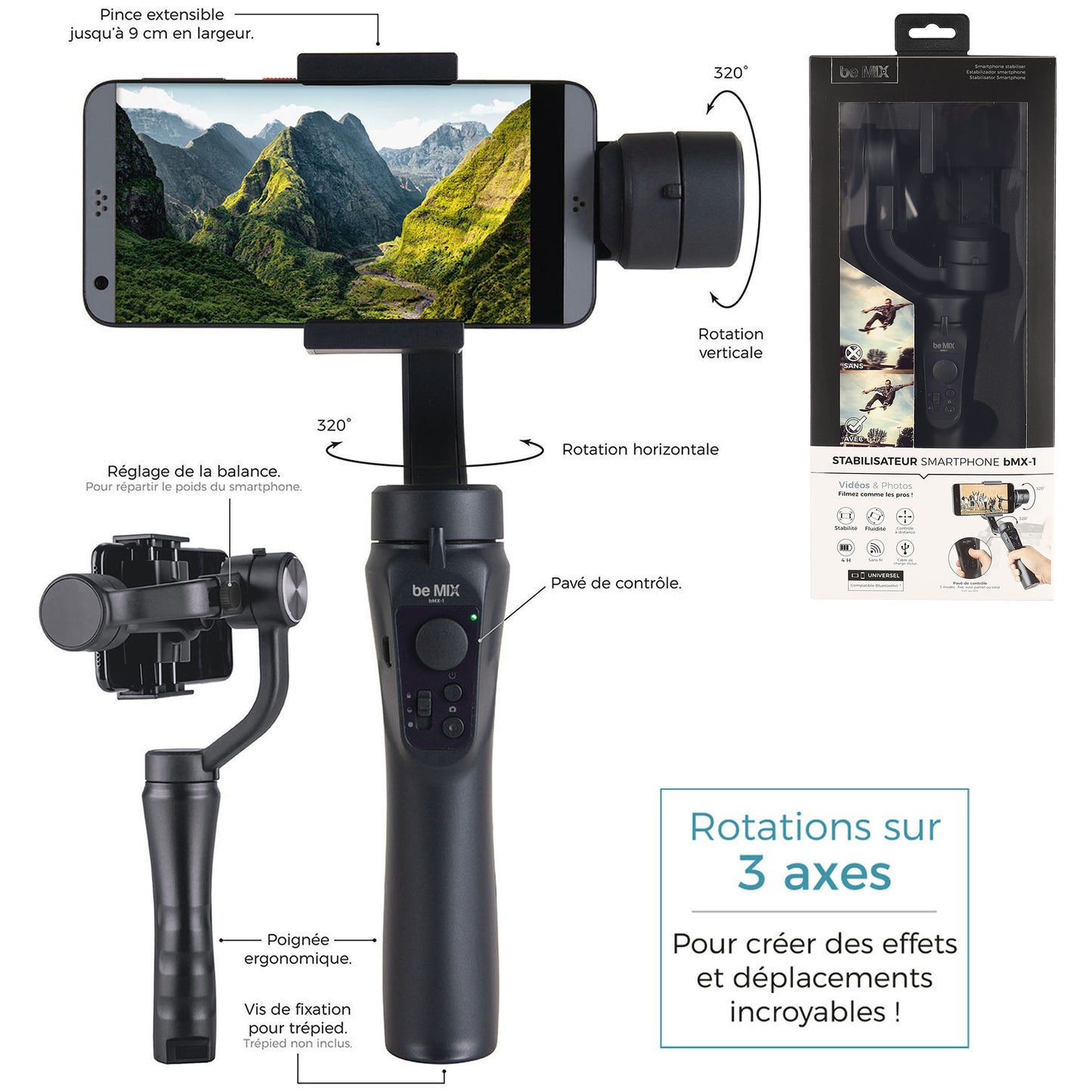Stabilisateur Smartphone