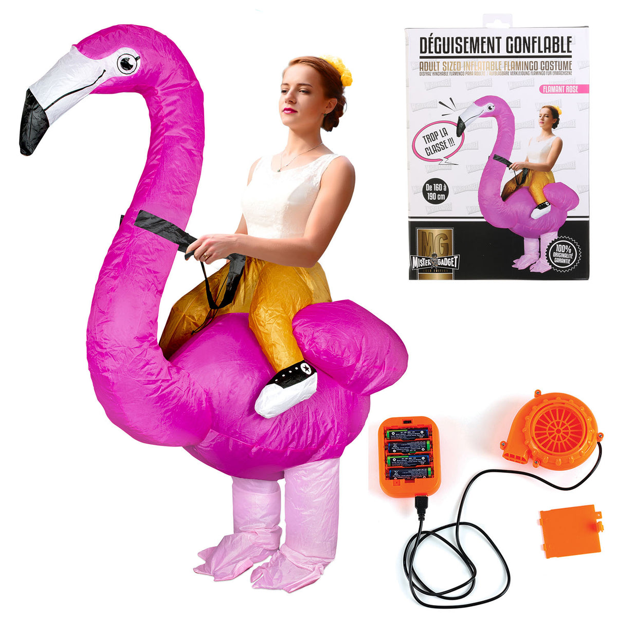 Deguisement Gonflable Flamant Pour Adulte