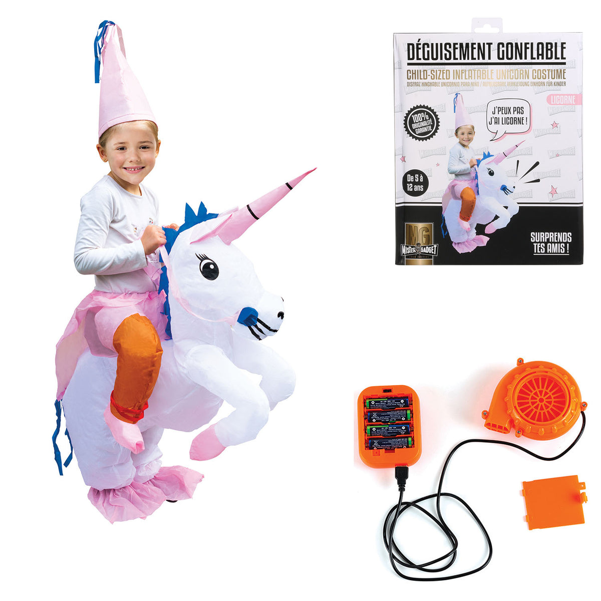Deguisement Gonflable Licorne Pour Enfant