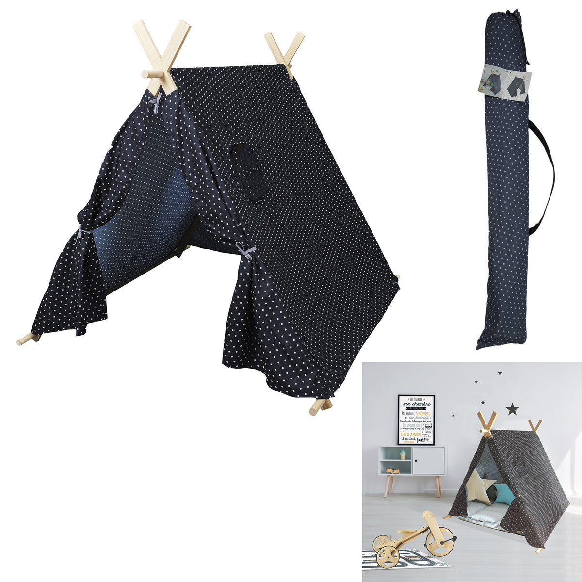 Tente Marine 115X108X105Cm