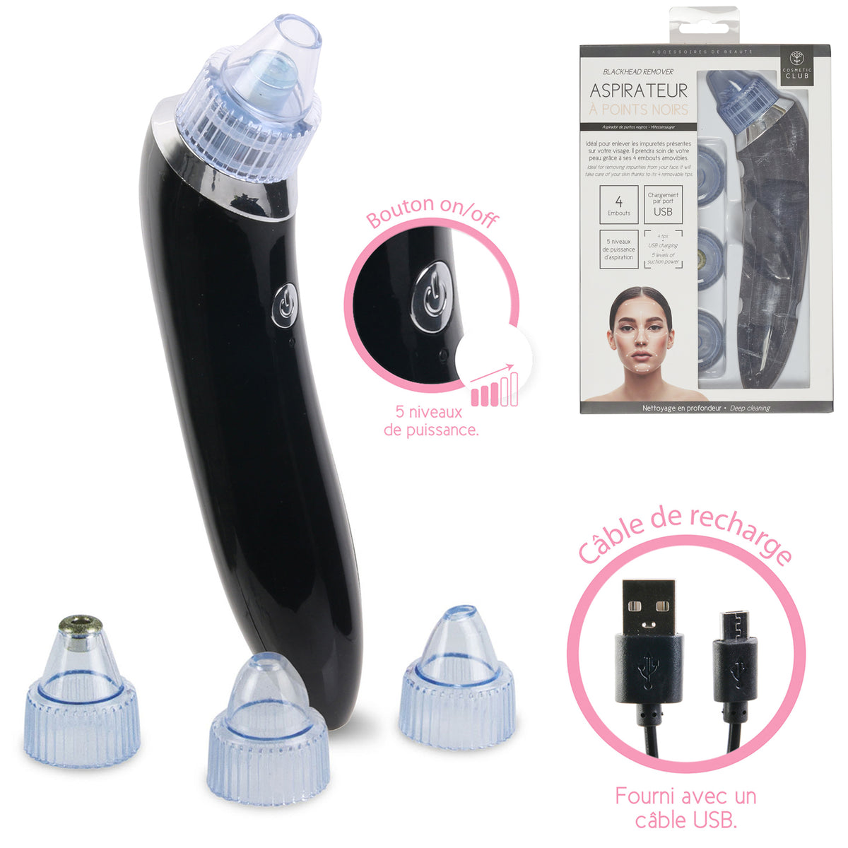 Aspirateur Points Noirs