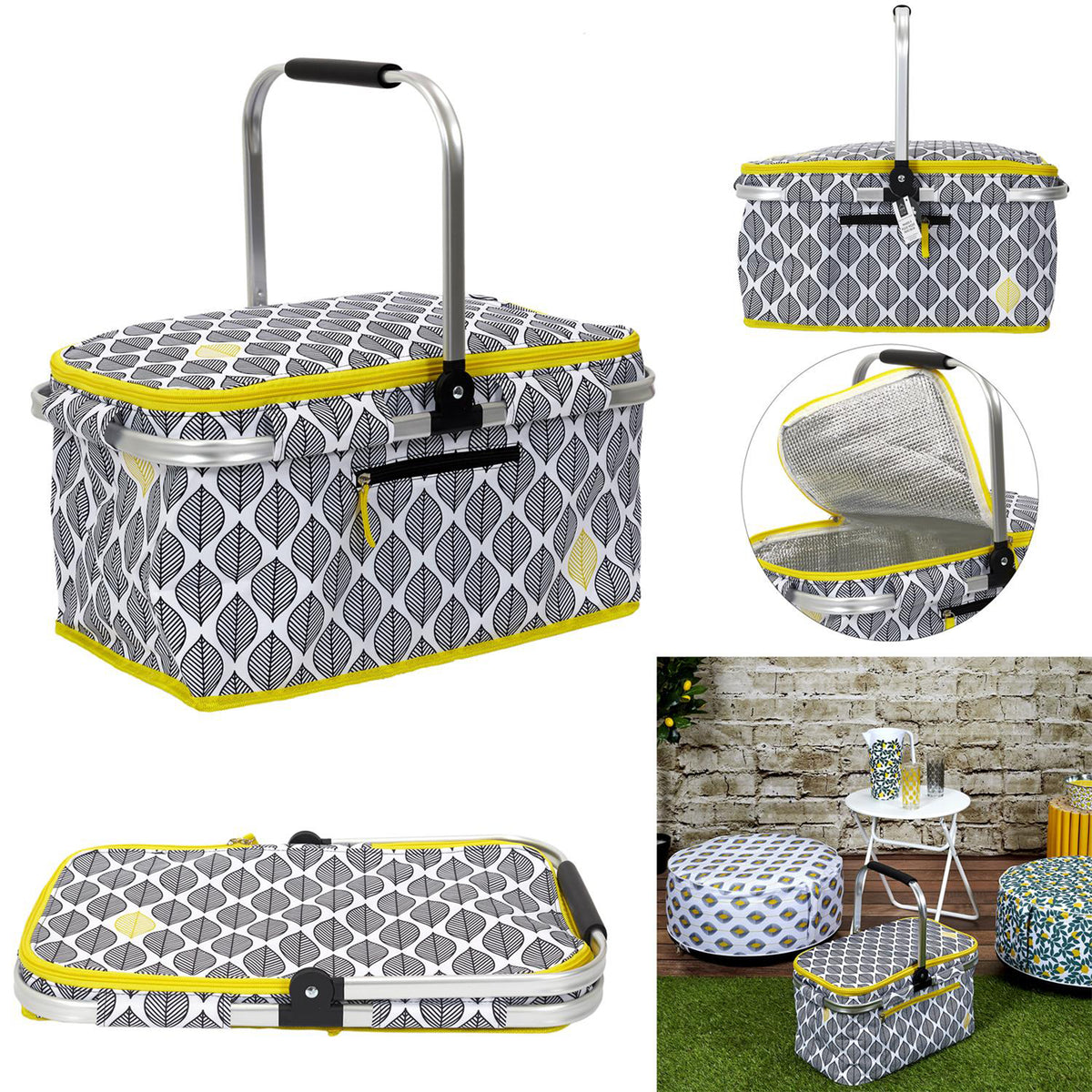 Panier Pique Nique Fraicheur Zeste 25L