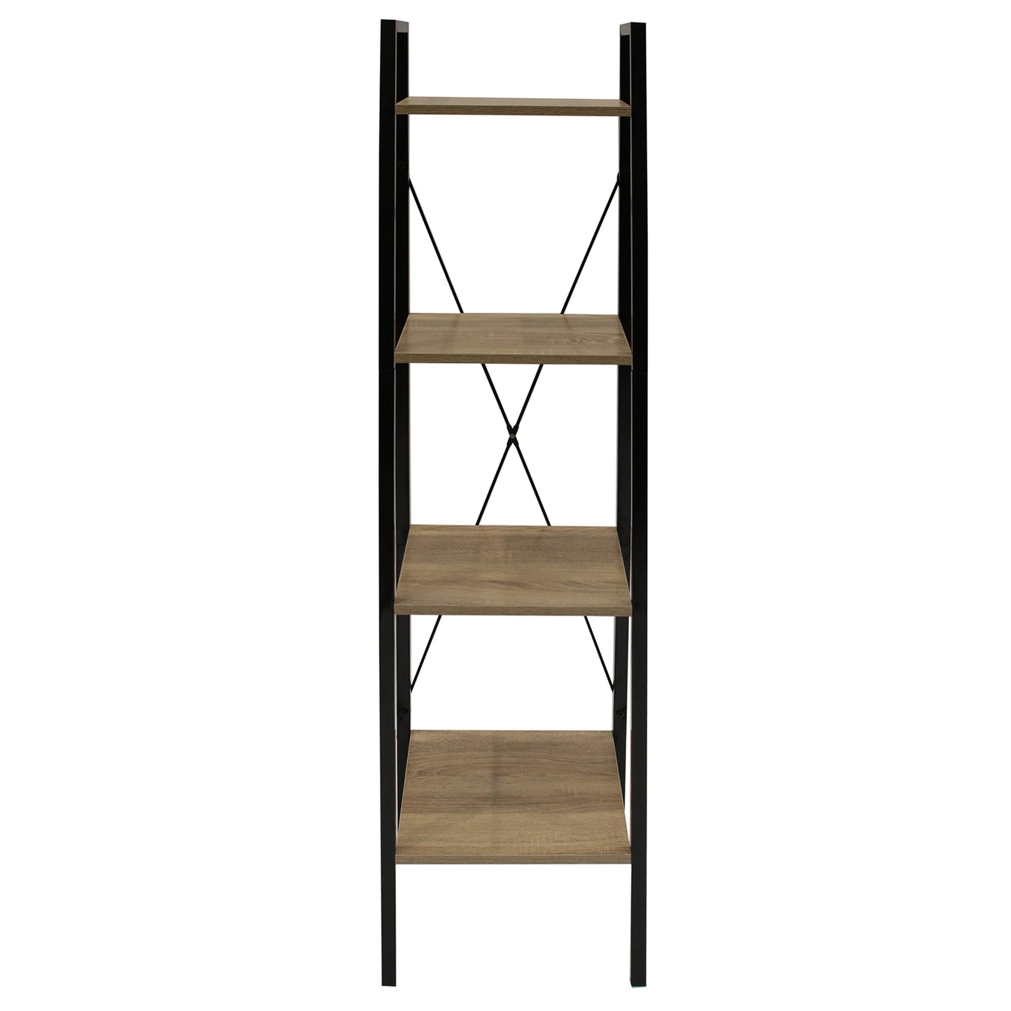ETAGERE BOIS ET METAL LOKA