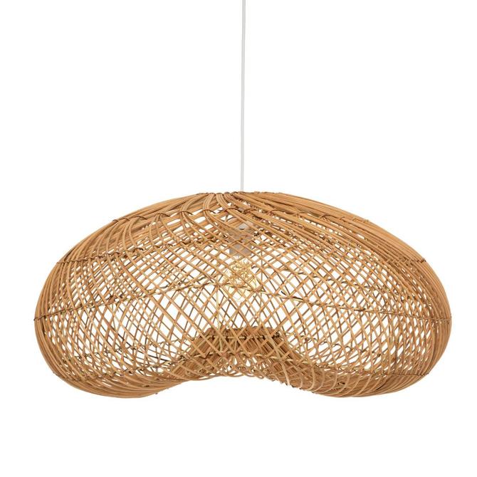 Jeny" hanging lamp rattan D68cm