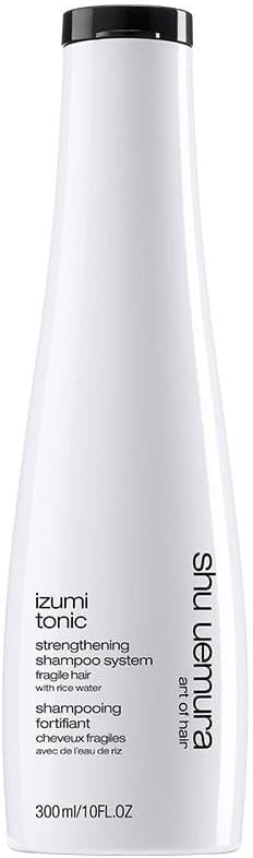 SHU UEMURA ART OF HAIR - Izumi Tonic - Strengthening Shampoo - Cleans, Strengthens & Thickens Hair Mass - Formula Enriched with Rice Water - Fine, Fragile & Brittle Hair - 300 ml