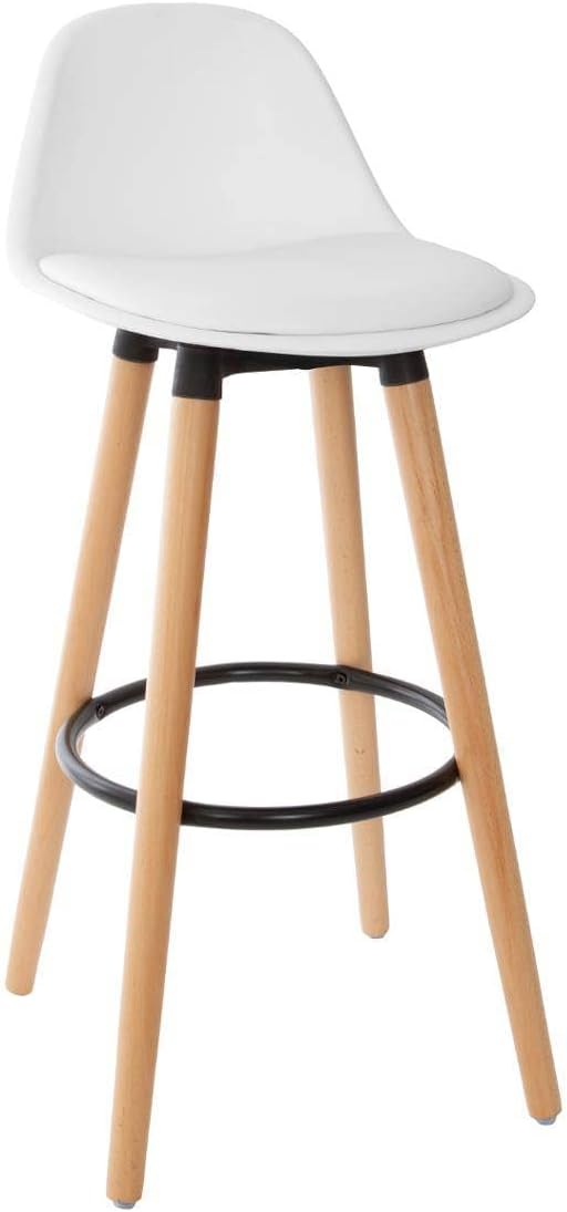 Atmosphera Maxon Bar Stool White