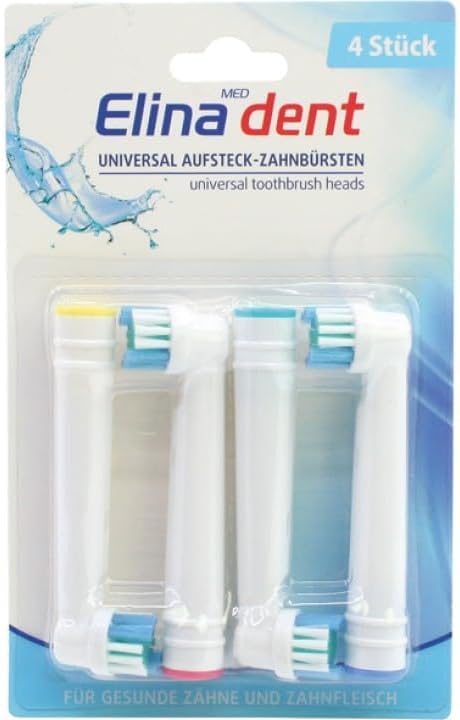 Tête de brosse universelle 4 pièces