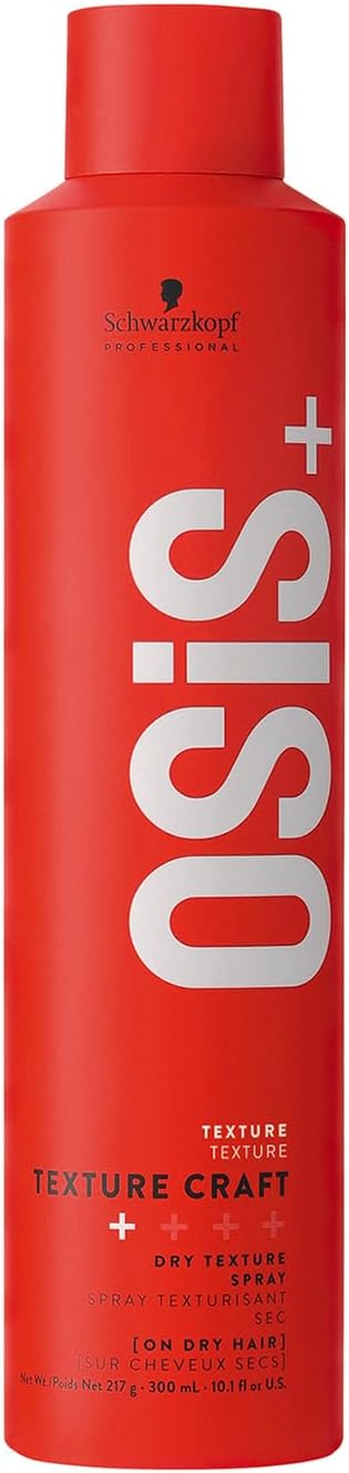 Schwarzkopf Professional OSiS Texture Craft Styling Spray For Long Hair Dry Texture Thickening Volume Thermal Protection Light Hold 300ml