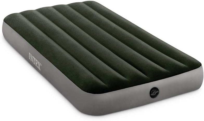 INTEX Matelas prestige downy 1 place large Fiber-Tech