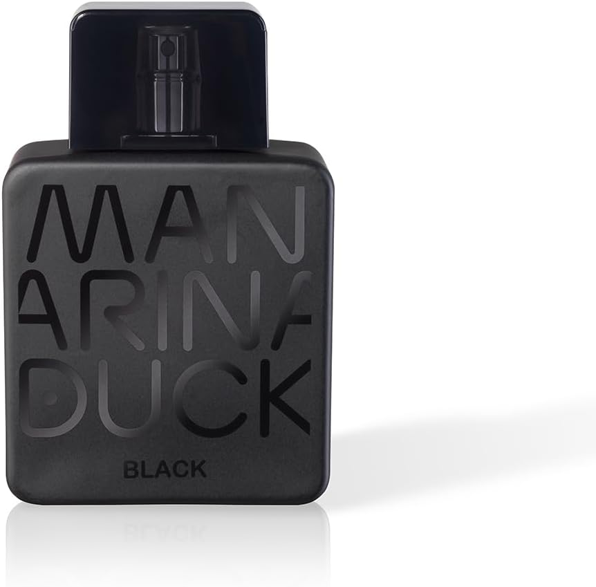 MANDARINA DUCK FRAGRANCES | Black Eau de Toilette, Parfum Homme Spray, Famille olfactive Fougère, Oriental, 100 ml