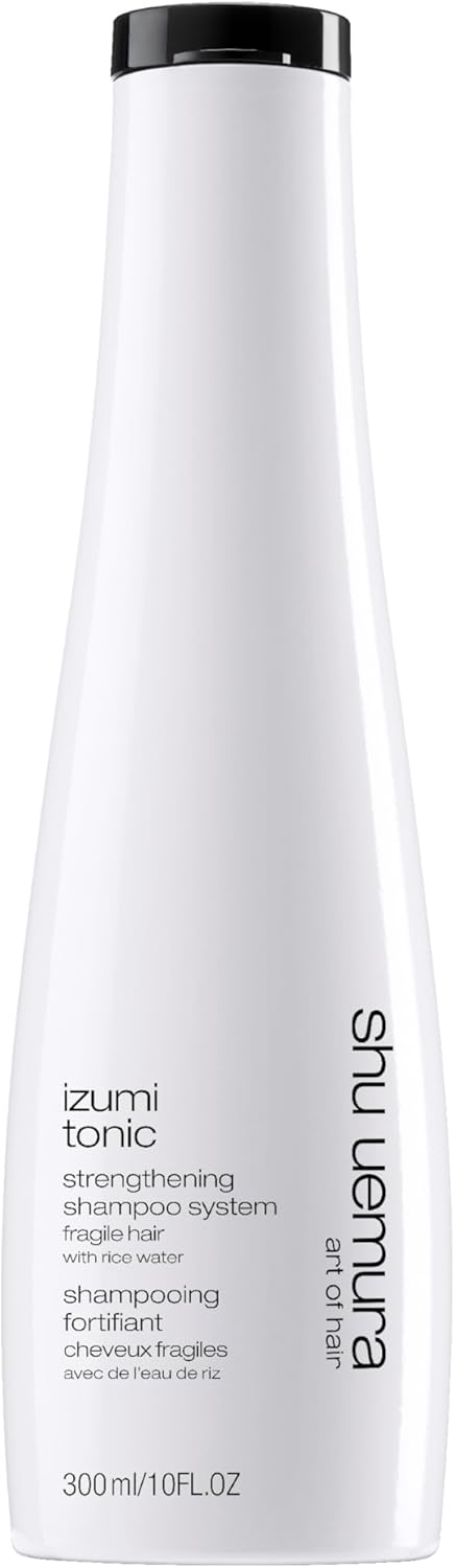 SHU UEMURA ART OF HAIR - Izumi Tonic - Shampoing fortifiant - Nettoie, Renforce & Epaissit la Masse Capillaire - Formule Enrichie en Eau de Riz - Cheveux Fins, Fragiles & Cassants - 300ml