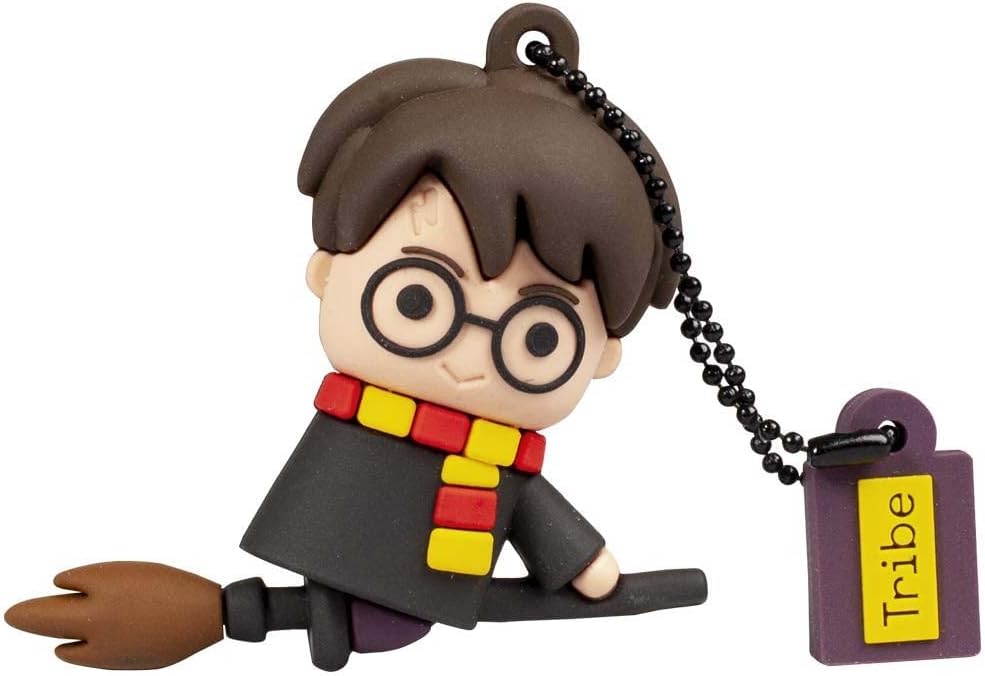 Tribe - Clé USB 32 Go Harry Potter - Mémoire Flash Drive 2.0, Personnage Saga Harry Potter, Clé USB Compatible avec Windows, Linux et Mac