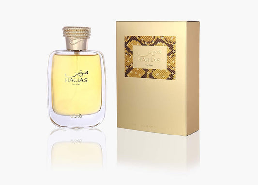 Hawas Rasasi parfum for her, eau de parfum pour Femme 100ml