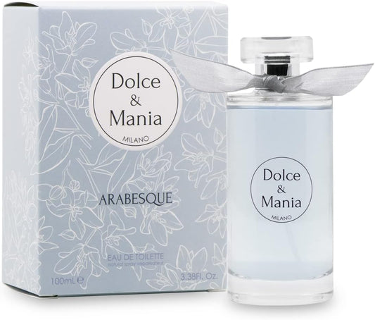 DOLCE & MANIA | Arabesque Eau de Toilette - Parfum Femme avec un équilibre parfait de fraîcheur et de douceur, Made in Italy, 100 ml